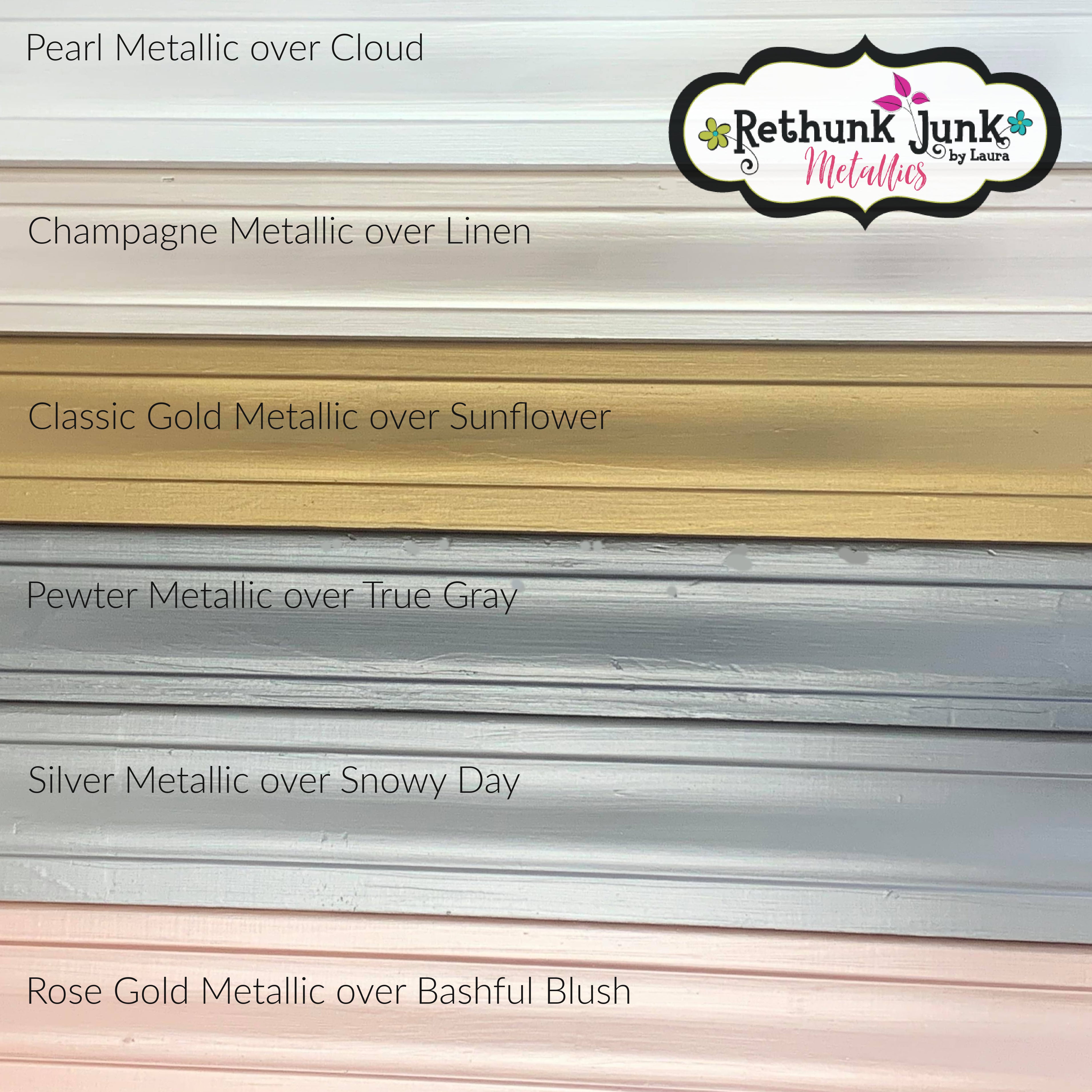 Metallic Paint Palette, Rose Gold, Silver, Gold, Honey Gold, Pearl White, Metal hotsell Grey, Pure Gold, Burnt Bronze, Light Silver, Champagne Gold